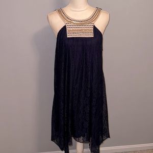 City Triangles Sequined Halter Dress!